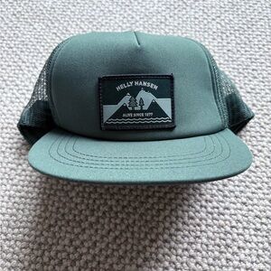 Helly Hansen Green Trucker Hat